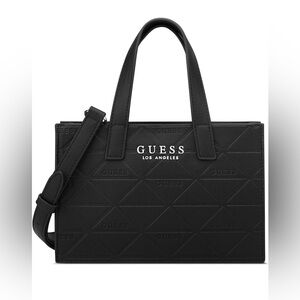 NWOT ❓GUESS ❓Finneas Mini Tote Bag in Black
